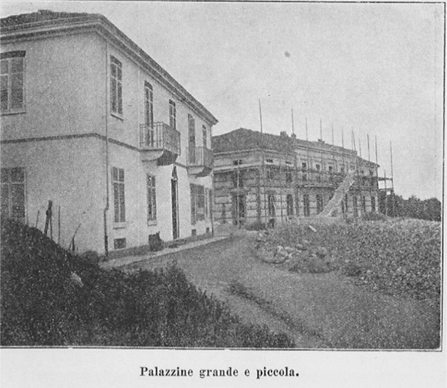 Costruzione dell'Osservatorio a Pino Torinese, 1910-1912
