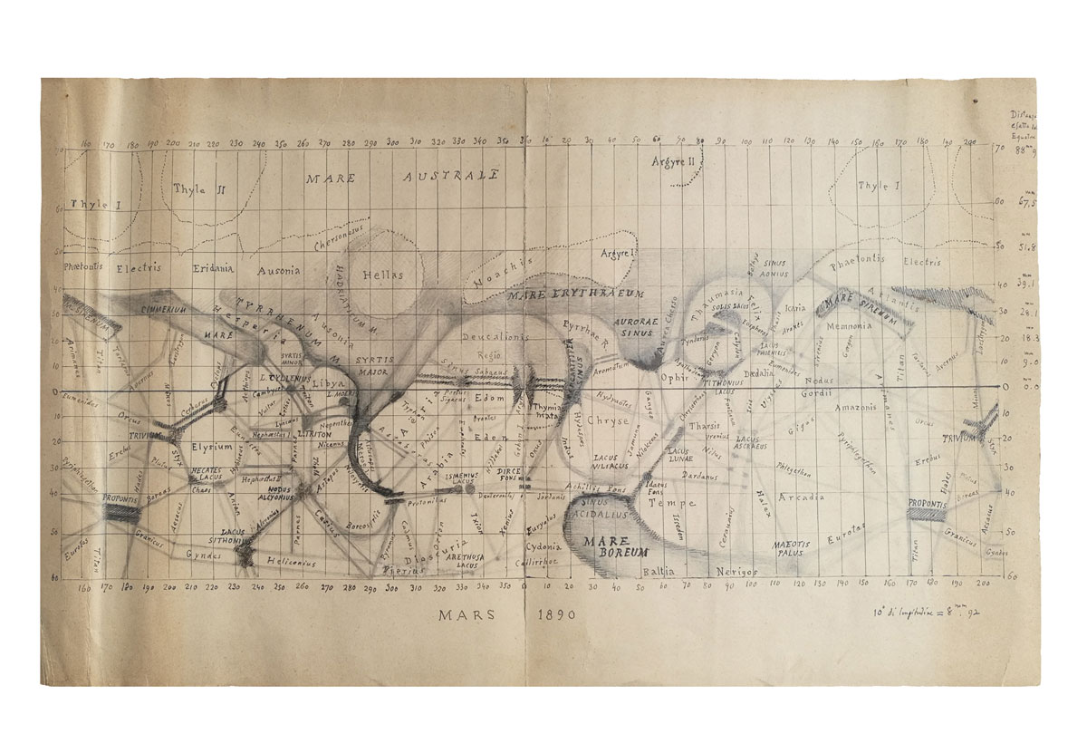 cartografia di Marte